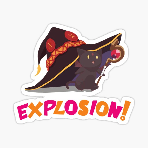 Konosuba Chomusuke - Explosion!!! Sticker