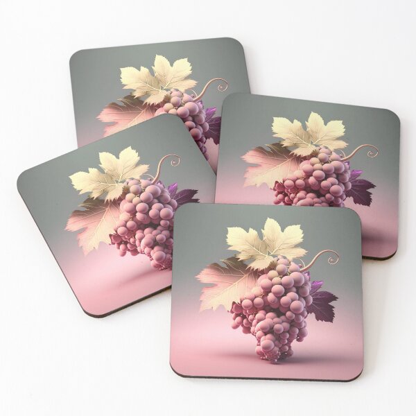 Item preview, Pink Grape Rose Wine Mug  designed and sold by SOMM DIGI ART .