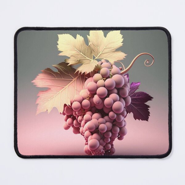 Item preview, Pink Grape Rose Wine Mug designed and sold by SOMM DIGI ART .