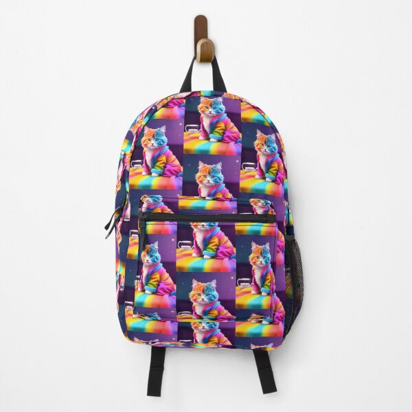 Item preview, Rainbow Cat - Modern Digital Art designed and sold by Ai-michiart.