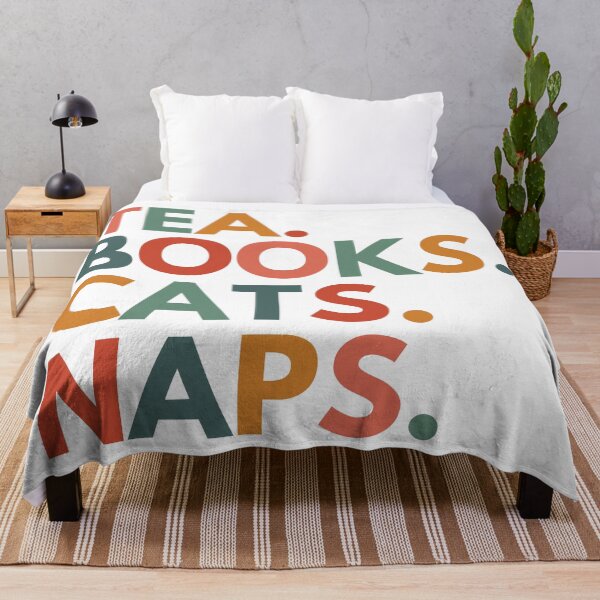 Item preview, Tea Books Cats Naps designed and sold by Everythingafter.