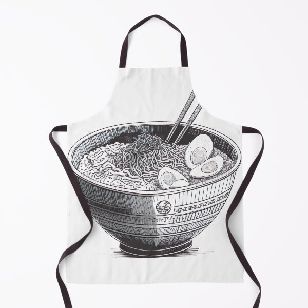 Item preview, Tonkotsu Ramen Illustration designed and sold by unrealartwork.