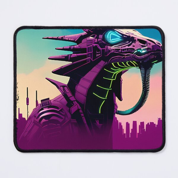 Item preview, Sobek Egyptian Crocodile God Cyberpunk Sticker Design: Merge Ancient Mythology with Futuristic Tech! designed and sold by Mytho Merch.