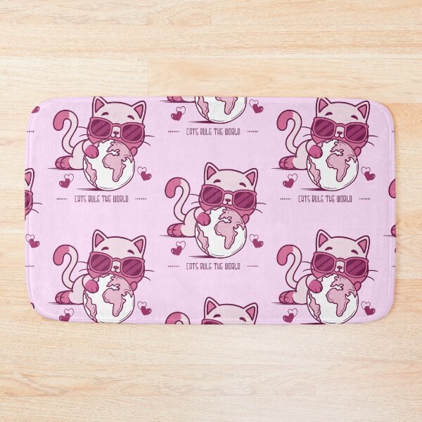 Item preview, Cats rule the world - funny cat quotes designed and sold by VichallanStudio.