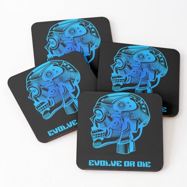 Item preview, Funny Evolve or Die Robot designed and sold by OliviaGbyKyro.