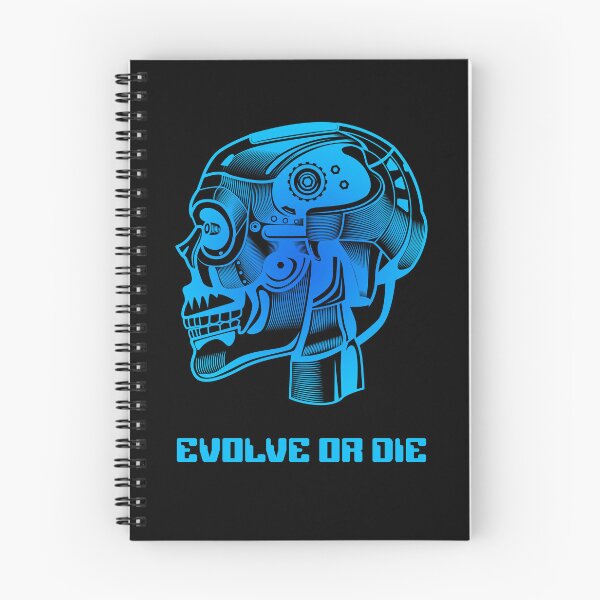 Item preview, Funny Evolve or Die Robot designed and sold by OliviaGbyKyro.