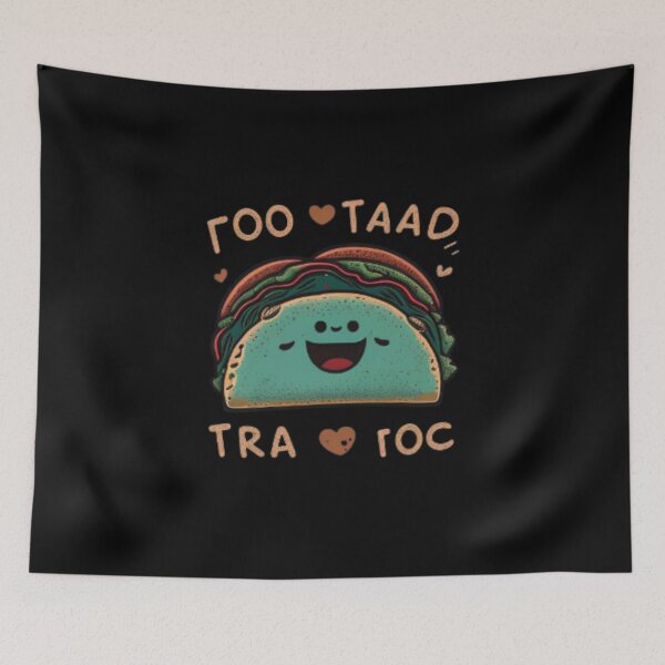 Item preview, Romantic Taco Puns designed and sold by Unique-for-U.