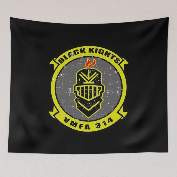 Item preview, USMC - VMFA-314  Marine Fighter Attack Squadron - Grunge Style designed and sold by pzd501.