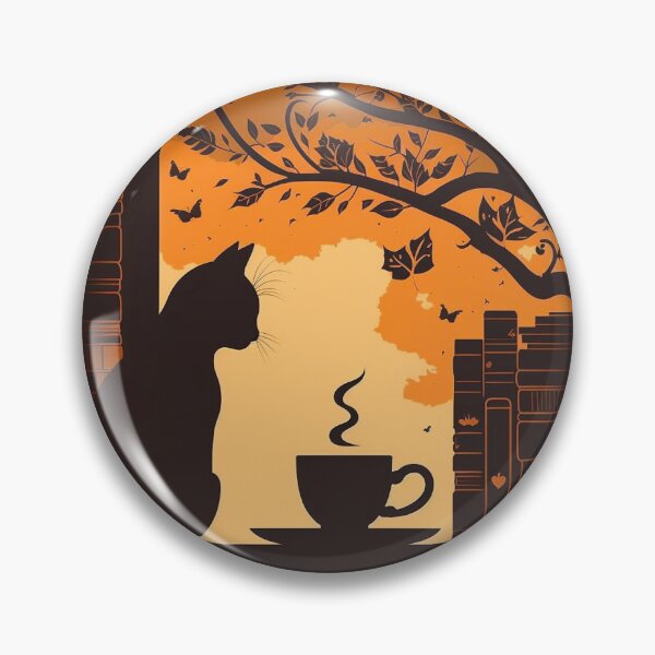 Item preview, Coffee, Books, Cats - A Simple Joys designed and sold by Qitchup.