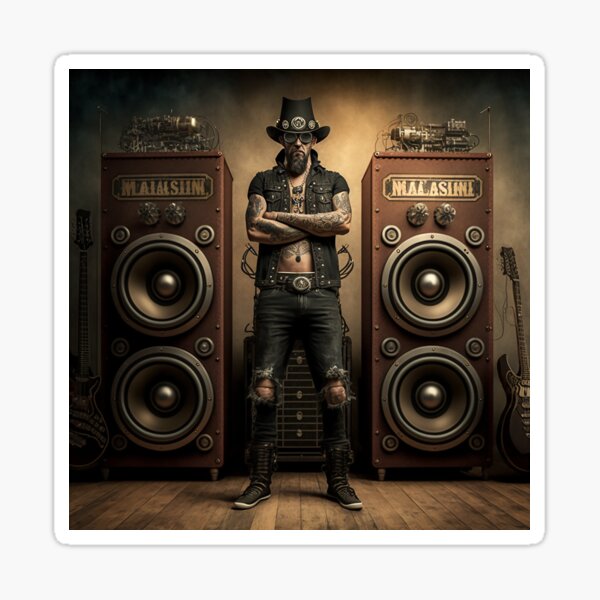 Artikel-Vorschau von Steam-Punk-Gitarrist, designt und verkauft von Steve-Craig.