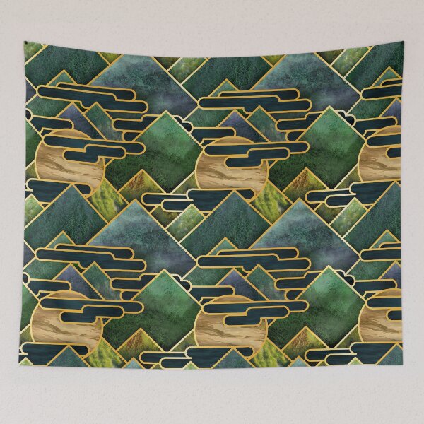 Item preview, Hillside Mosses designed and sold by katrinaroman.