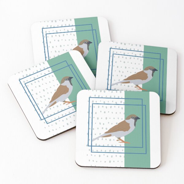 Item preview, sparrow art designed and sold by mamineobrazki.
