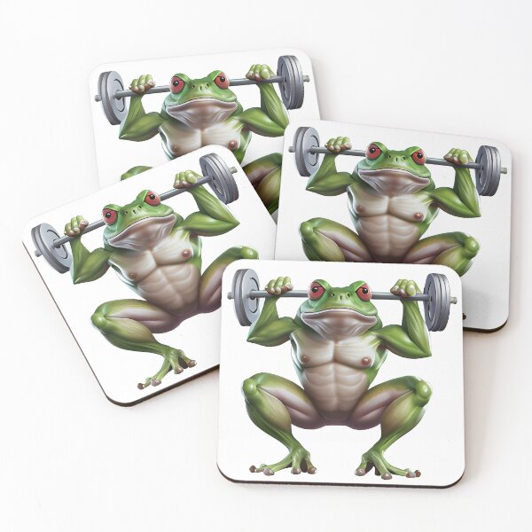 Item preview, frog bodybuilding designed and sold by alnamla.