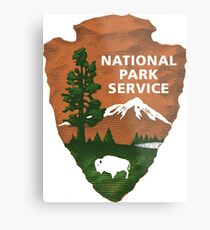 National Park Service Metal Print