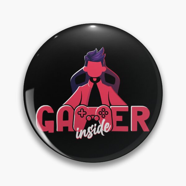 Item preview, Gamer Inside for All GAMERS around the world designed and sold by badCasperTees.