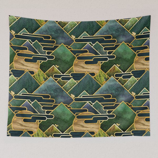 Item preview, Hillside Mosses and Wildlife designed and sold by katrinaroman.