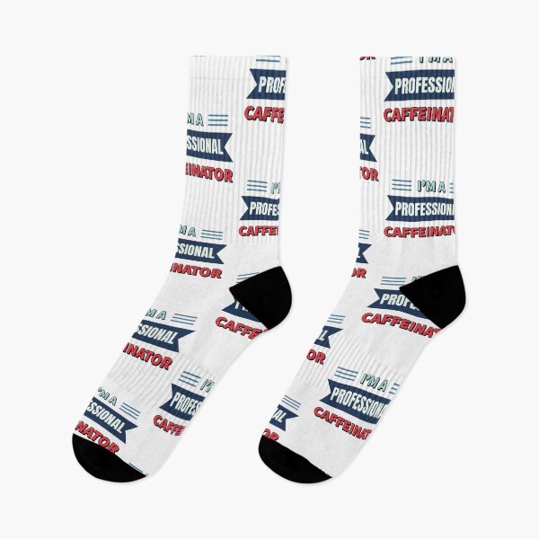 Item preview, "Professional Caffeinator" Design | Funny Coffee Lover's Apparel designed and sold by SimpliText.