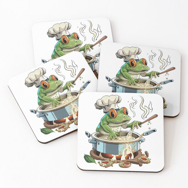 Item preview, frog cooking designed and sold by alnamla.