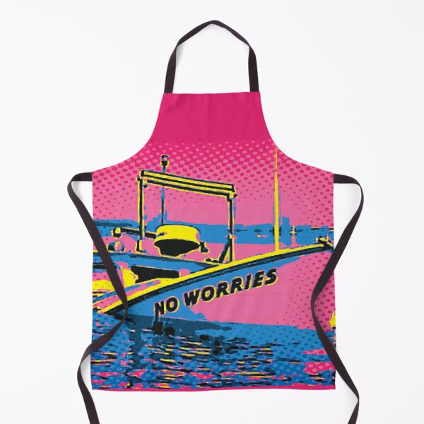 Item preview, No Worries Pop Art Commercial Fishing Boat Sunken Inspiration Art designed and sold by Pirate Foto.