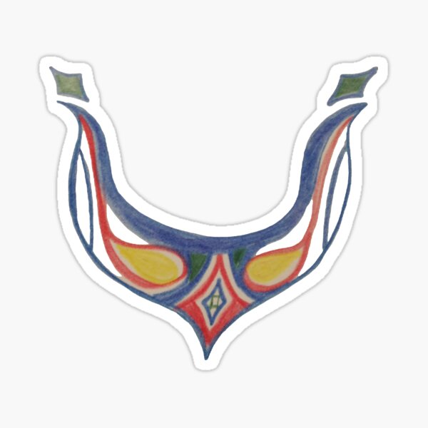 Dancing in the Horns of the Bull Sticker