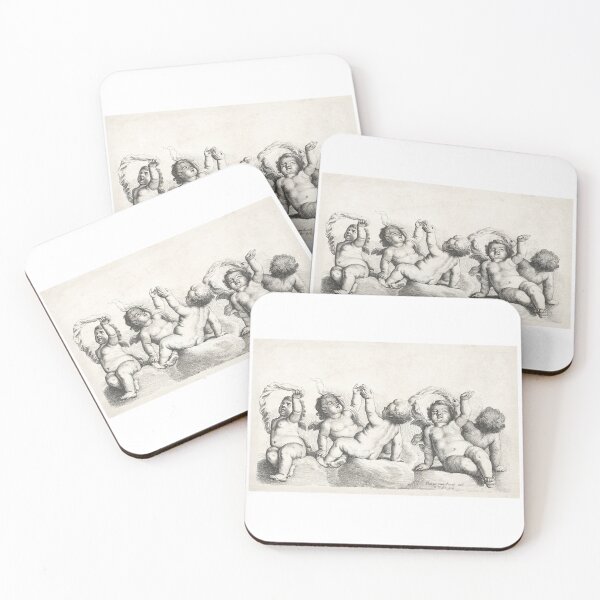 Item preview, Five cherubs protecting the heavens designed and sold by didiartcreation.