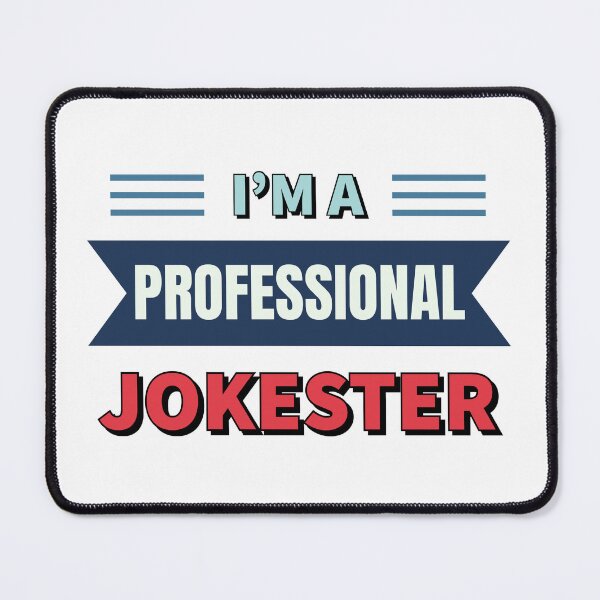 Item preview, "Professional Jokester" | Funny T-Shirt Design designed and sold by SimpliText.