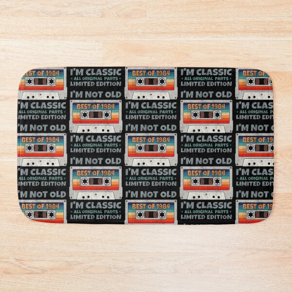 Item preview, VINTAGE BEST OF 1984 ALL ORIGINAL PARTS LIMITED EDITION RETRO FUNNY DISTRESSED CASSETTE BIRTHDAY GIFT designed and sold by Kipcio.