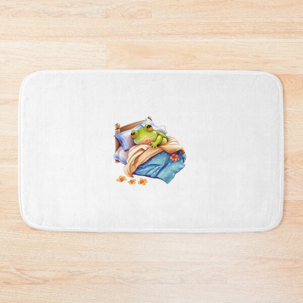 Item preview, frog is sleeping designed and sold by alnamla.