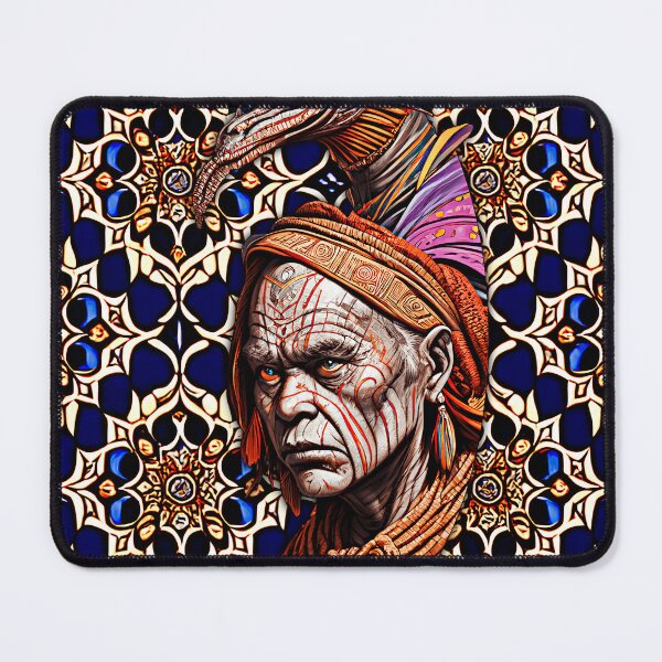 Item preview, Roadrunner Runway indian Portrait Graphic Design designed and sold by jeremy burt.