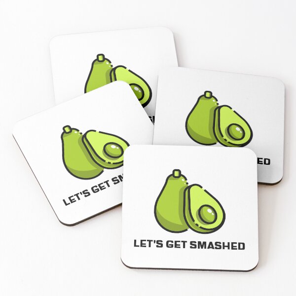 Item preview, lets get smashed avocado funny avocado food lover breakfast meme vegan  designed and sold by STELATO.