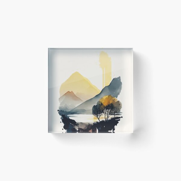 Item preview, Watercolor Naturescape  designed and sold by Enea Kelo.