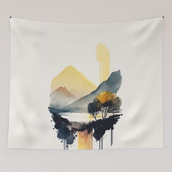 Item preview, Watercolor Naturescape  designed and sold by Enea Kelo.