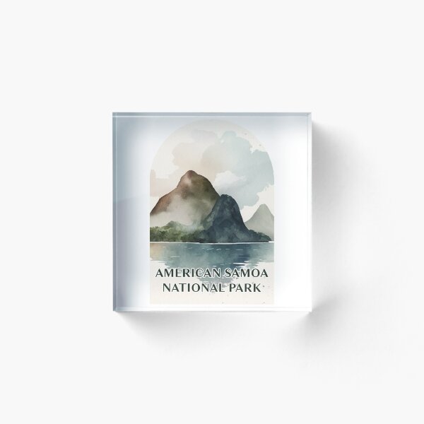 Item preview, American Samoa National Park Boho Watercolor designed and sold by PikoApparel.