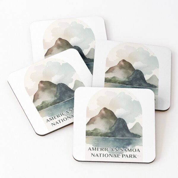 Item preview, American Samoa National Park Boho Watercolor designed and sold by PikoApparel.