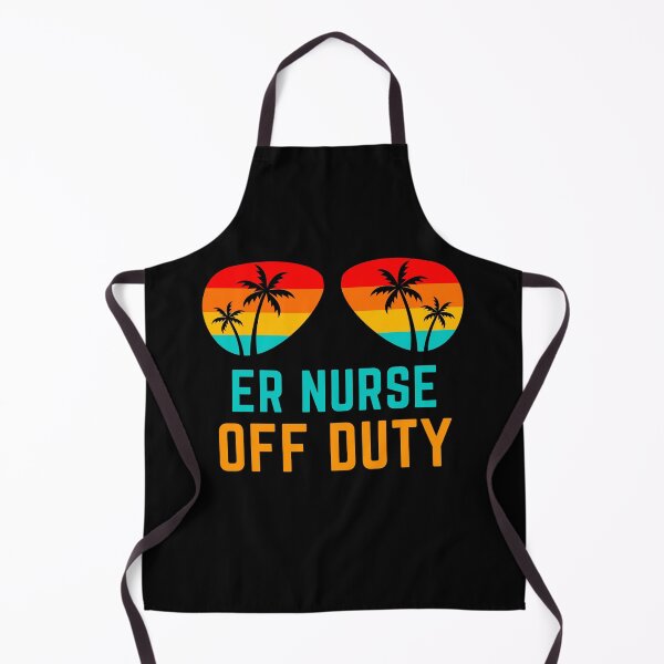Item preview, ER Nurse Off Duty Retro, Funny Vintage Sunglasses Summer Nursing Gifts designed and sold by PrintOfi.