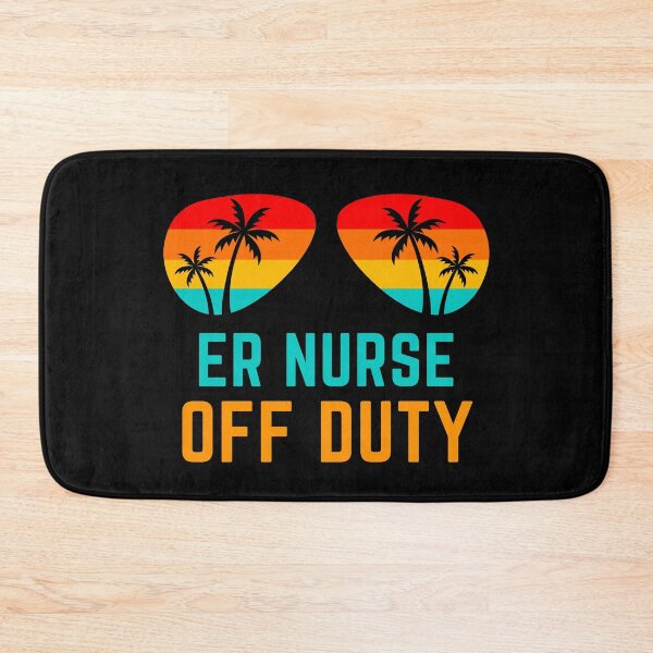 Item preview, ER Nurse Off Duty Retro, Funny Vintage Sunglasses Summer Nursing Gifts designed and sold by PrintOfi.