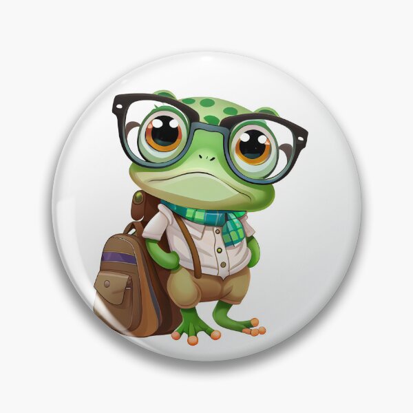 Item preview, frog schoolboy designed and sold by alnamla.