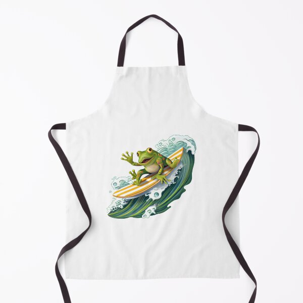 Item preview, frog surfing designed and sold by alnamla.