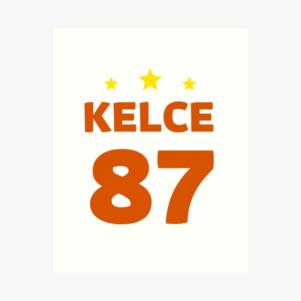 Travis Kelce KANSAS CITY CHIEFS APPAREL T SHIRT PIXEL ART 2 Adult