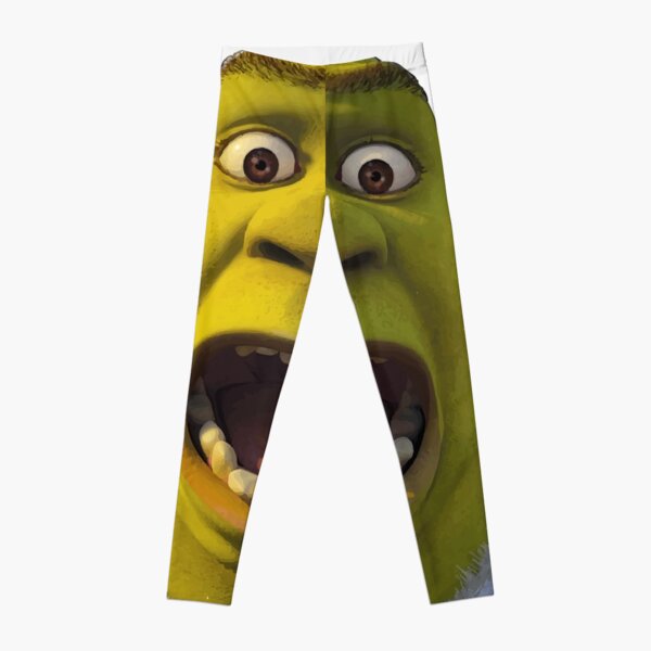 Surprised Shrek Leggings