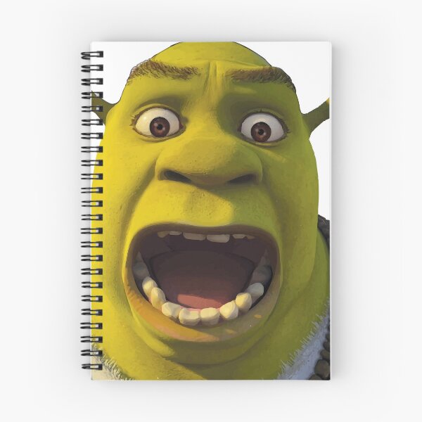 Item preview, Surprised Shrek Meme Sticker – Funny "Ahh! You Just Scared Shrek" Decal designed and sold by Cam-Guay.