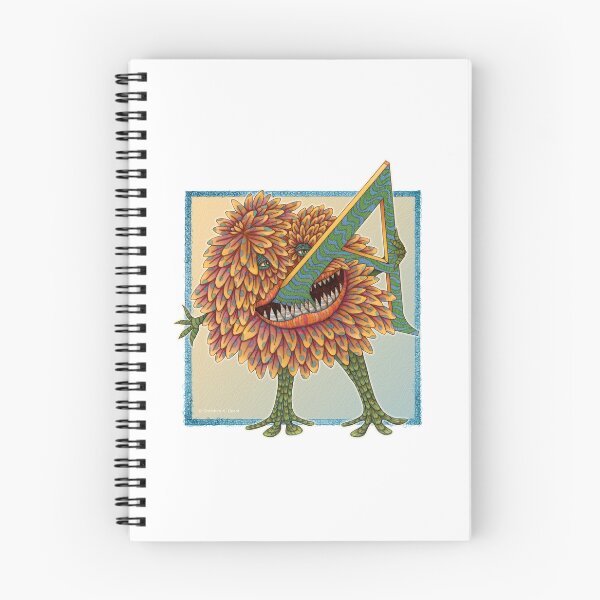Item preview, Letter A - Alphabet - Monster - Guardian and Protector designed and sold by Gretchen Deahl.