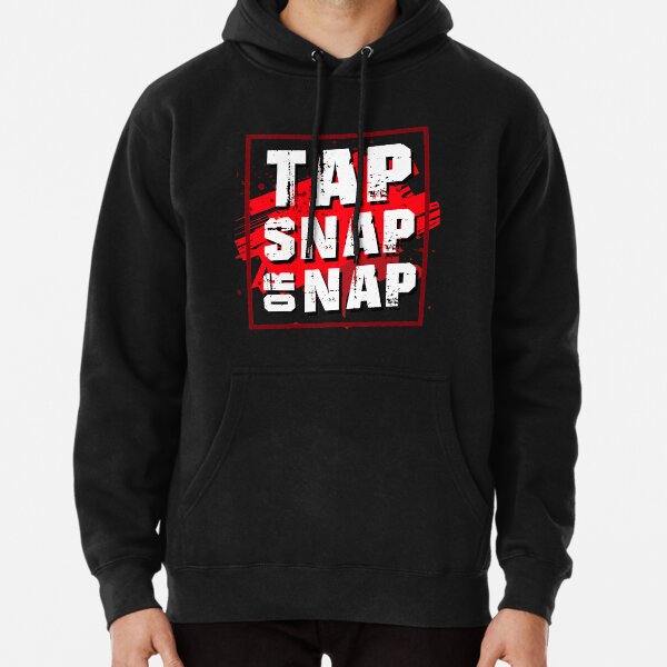 Or Nap Mens Hooded Sweatshirt Tap Snap 