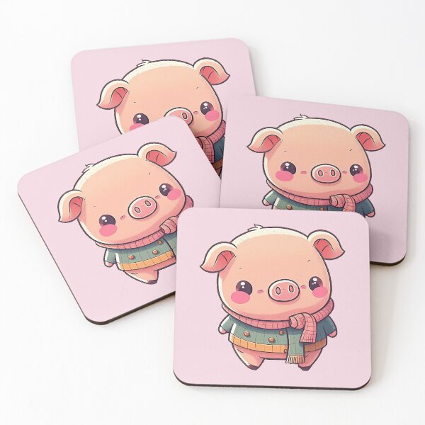 Item preview, Cute Funny Pink Pig Oink Oink Pig Lovers Will Fall In Love designed and sold by ultra-cute.