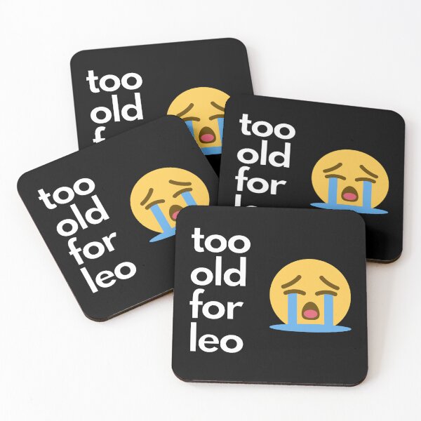 Item preview, Too Old For Leo - Dark Background designed and sold by NateFellhauer.