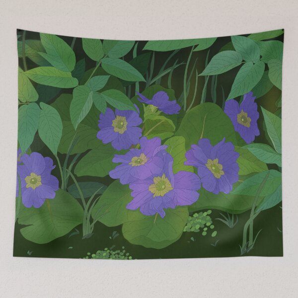 Item preview, Primrose Flowers in a Forest designed and sold by Perunika305.