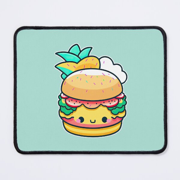 Item preview, Pineapple Bun Burger Happy Golden Bakery Juicy Fusion East West Snack Food designed and sold by ultra-cute.