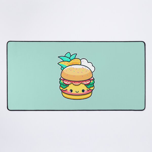 Item preview, Pineapple Bun Burger Happy Golden Bakery Juicy Fusion East West Snack Food designed and sold by ultra-cute.