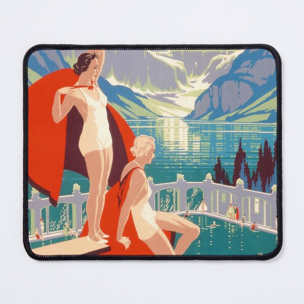 Item preview, Vintage Travel Poster - Chateau Lake Louise, 1938. designed and sold by Gin Neko.