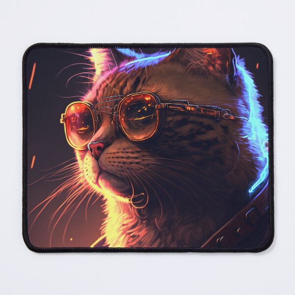 Item preview, cool singer cat designed and sold by bendo9art.